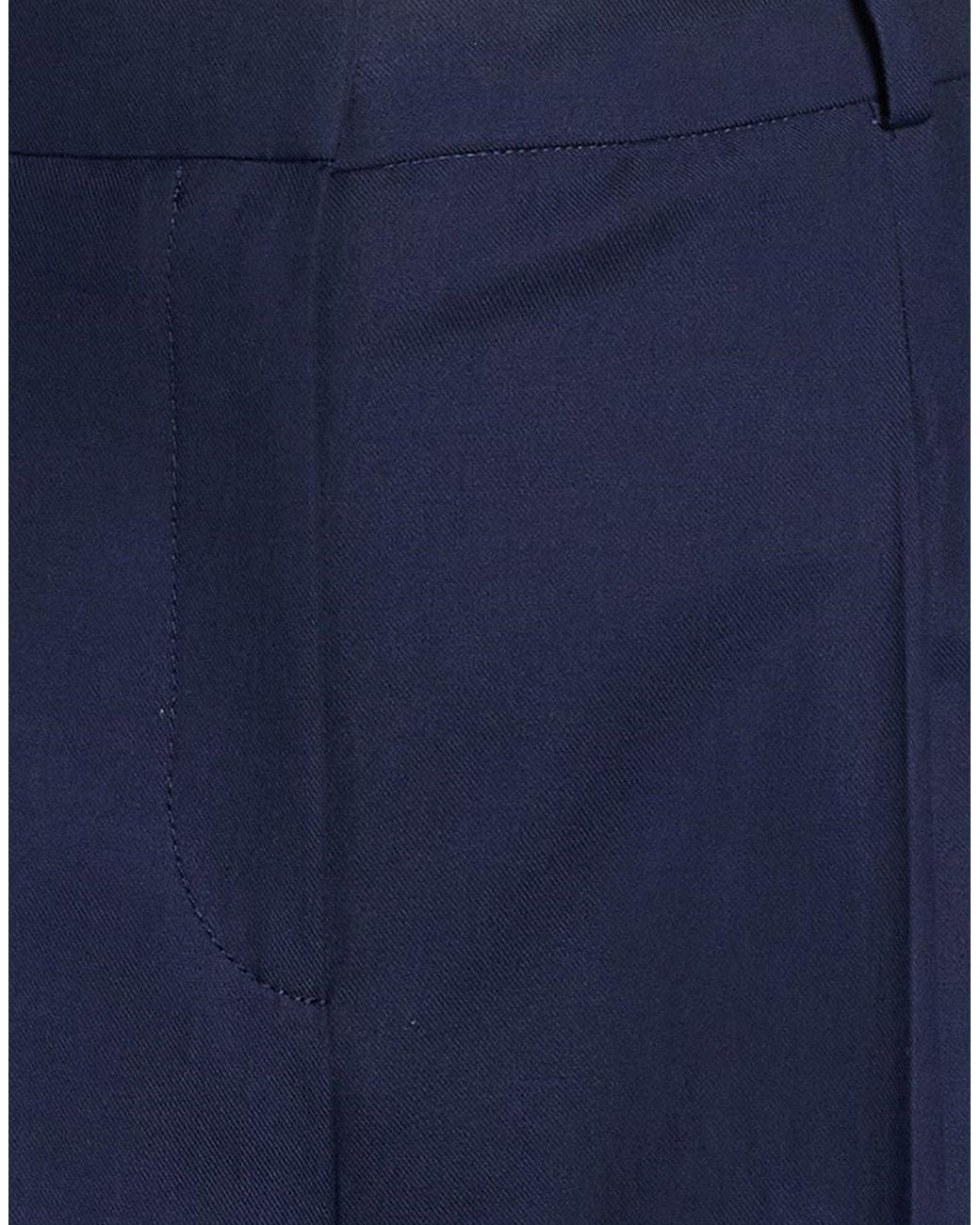 HUGO Blue Pants Lyocell, Cotton
