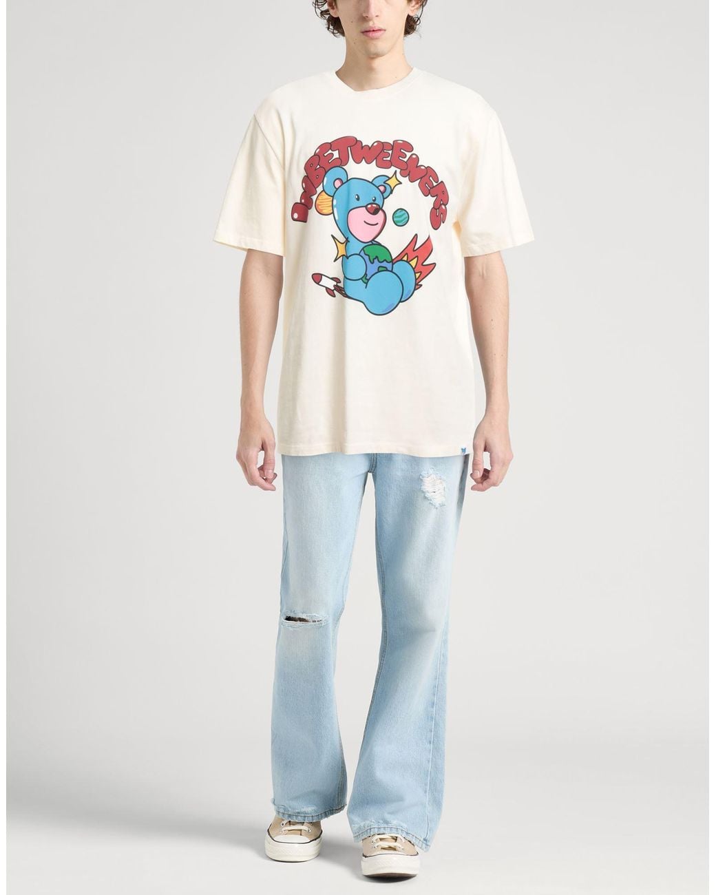 INBETWEENERS White T-Shirts for men