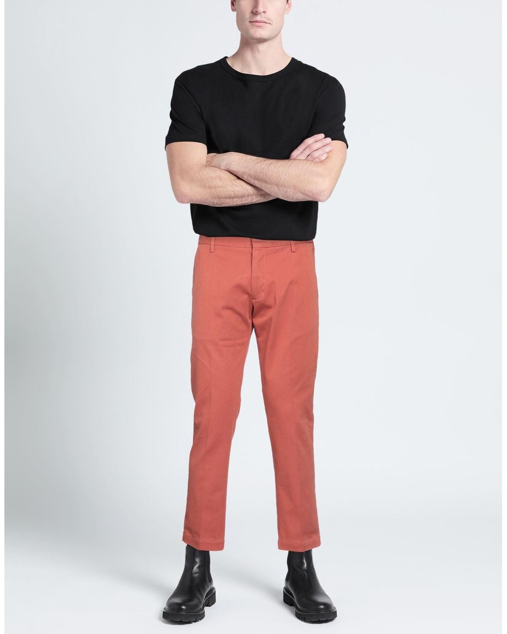 Entre Amis Red Trouser for men