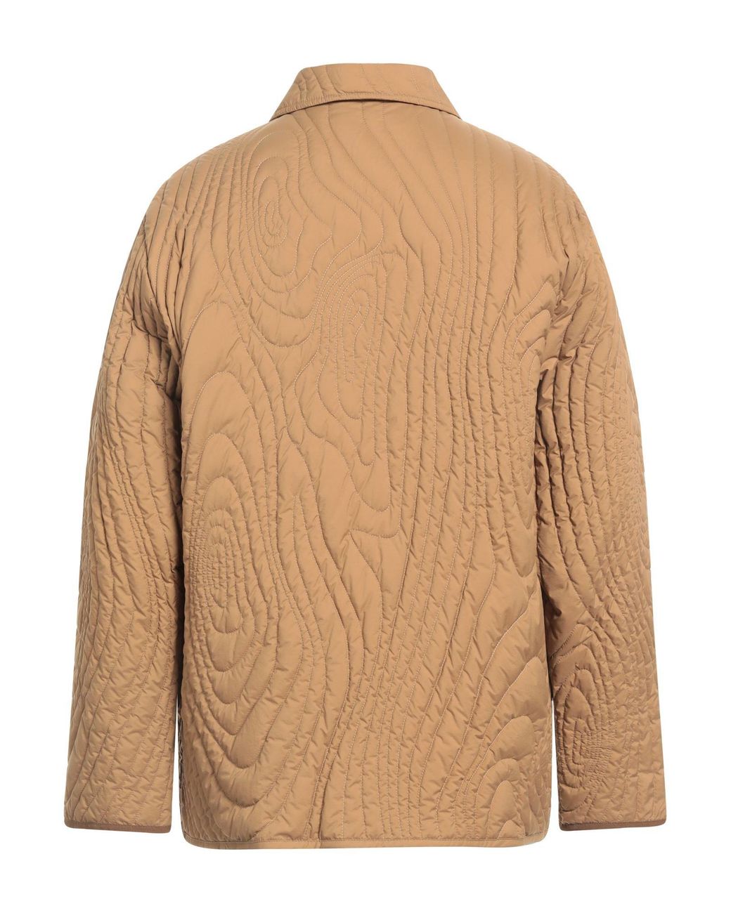 Moncler Natural Camel Puffer Polyamide for men