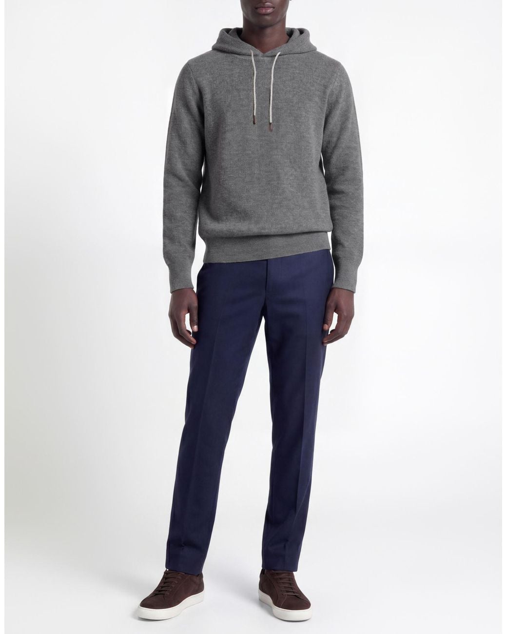 Gran Sasso Gray Jumper for men