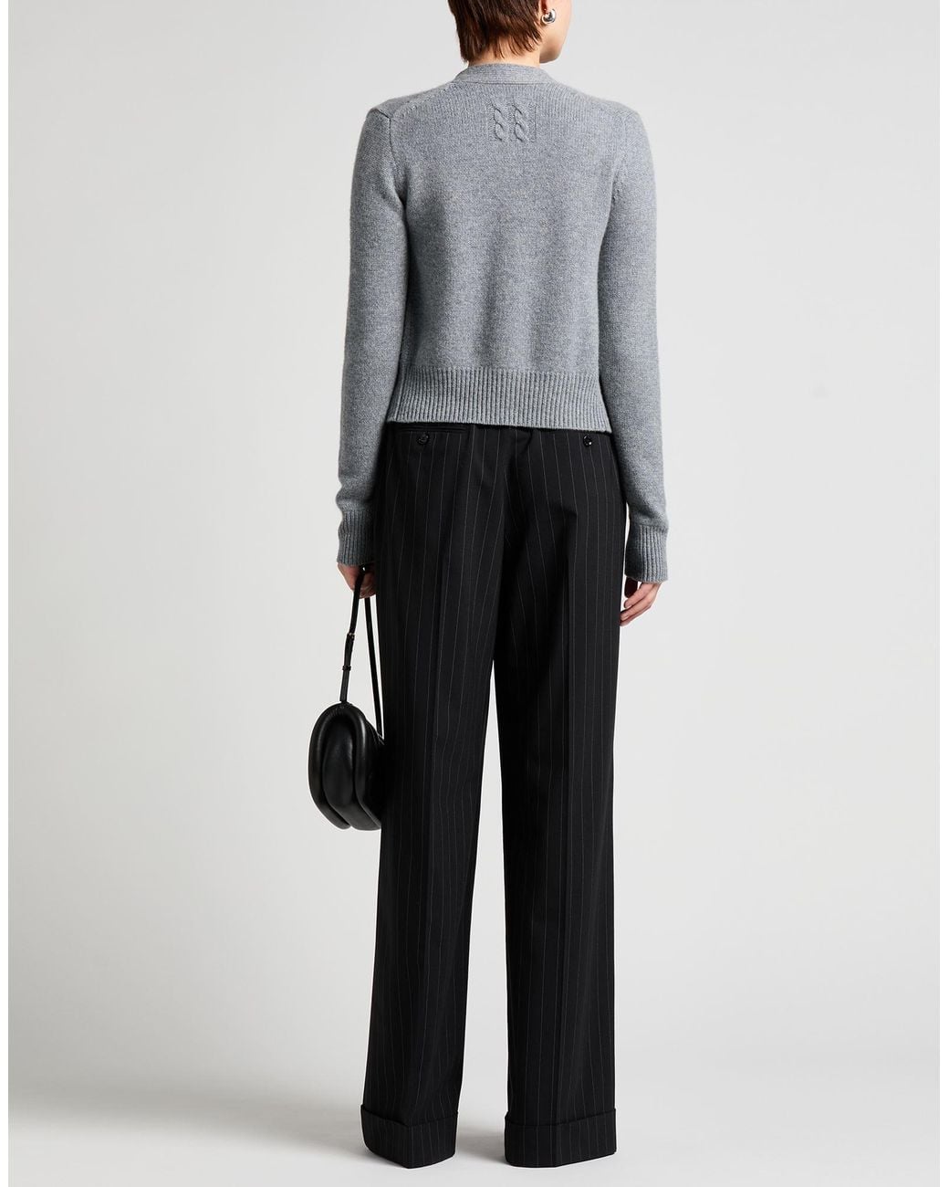 Dolce & Gabbana Black Pants Virgin Wool, Elastane