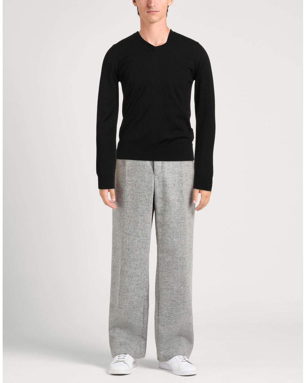 Alpha Studio Black Jumper for men