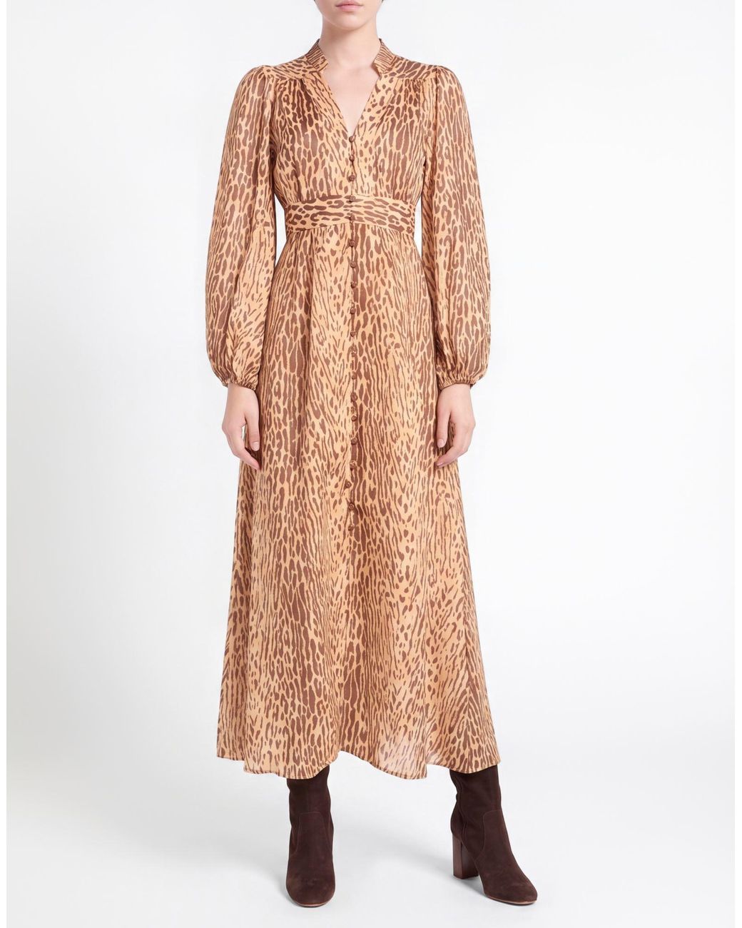 Zimmermann Natural Maxi Dress