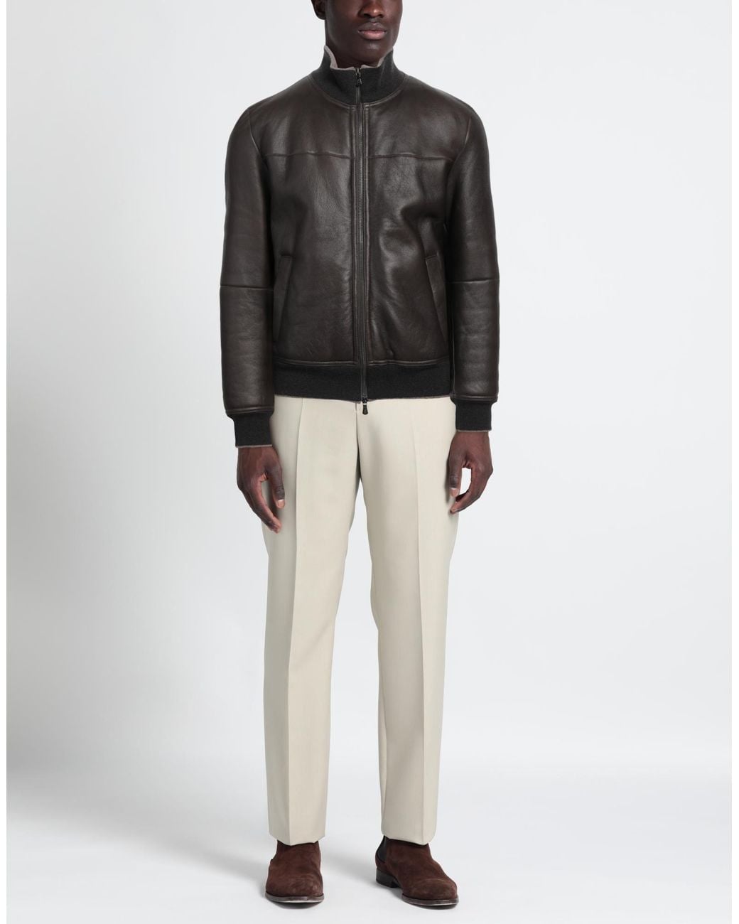Fedeli Gray Jacket for men