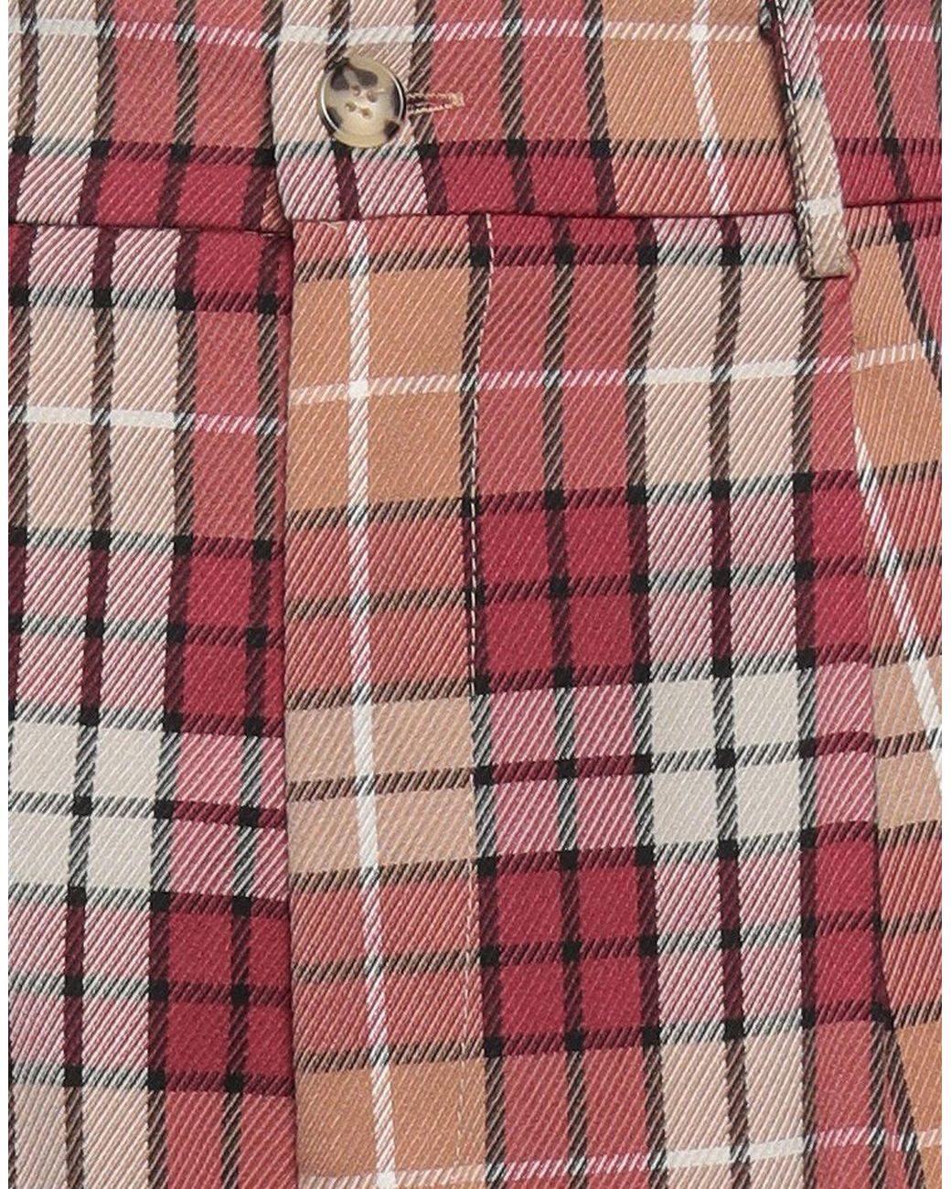 ViCOLO Red Pants Acetate, Viscose