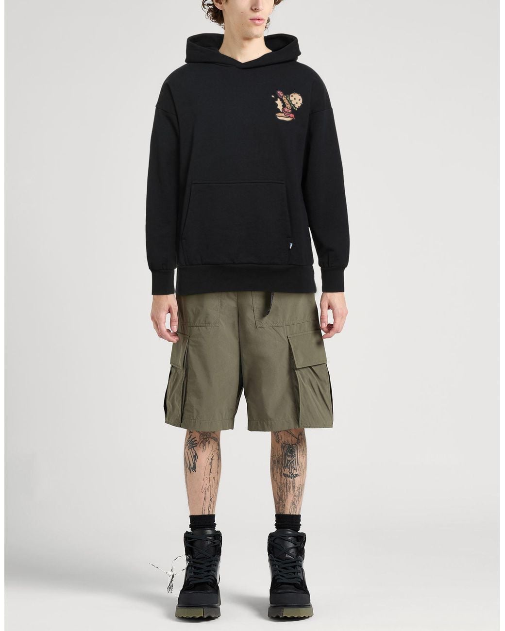 INBETWEENERS Black Sweatshirts for men