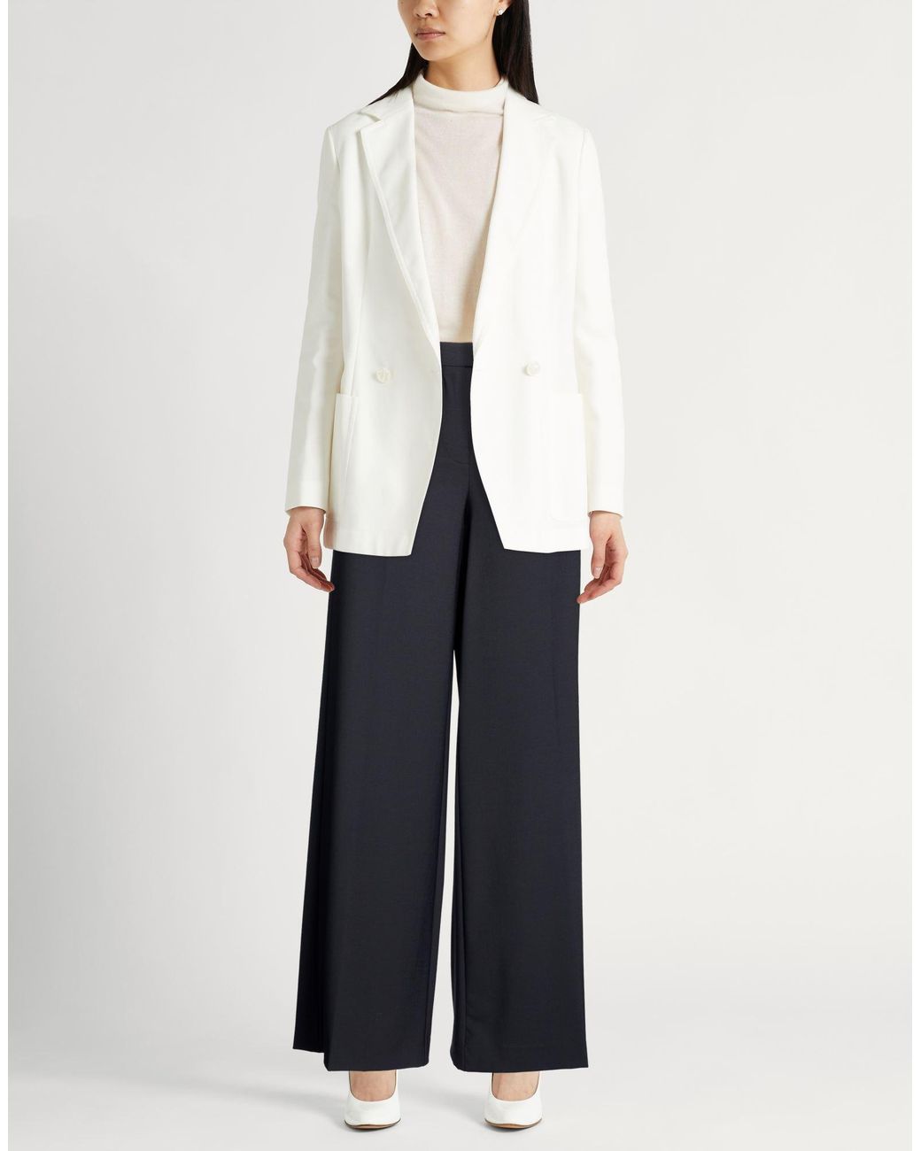 Ballantyne Blue Midnight Pants Polyester, Virgin Wool, Elastane