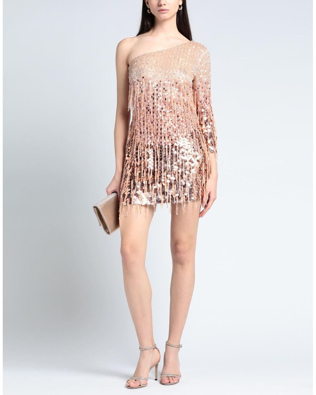 Elisabetta Franchi White Mini Dress