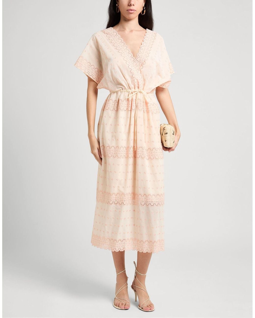 Paul & Joe White Maxi Dress Cotton