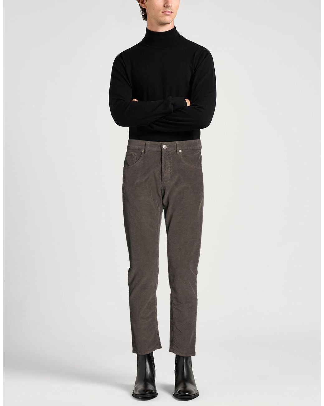 Dondup Gray Pants for men