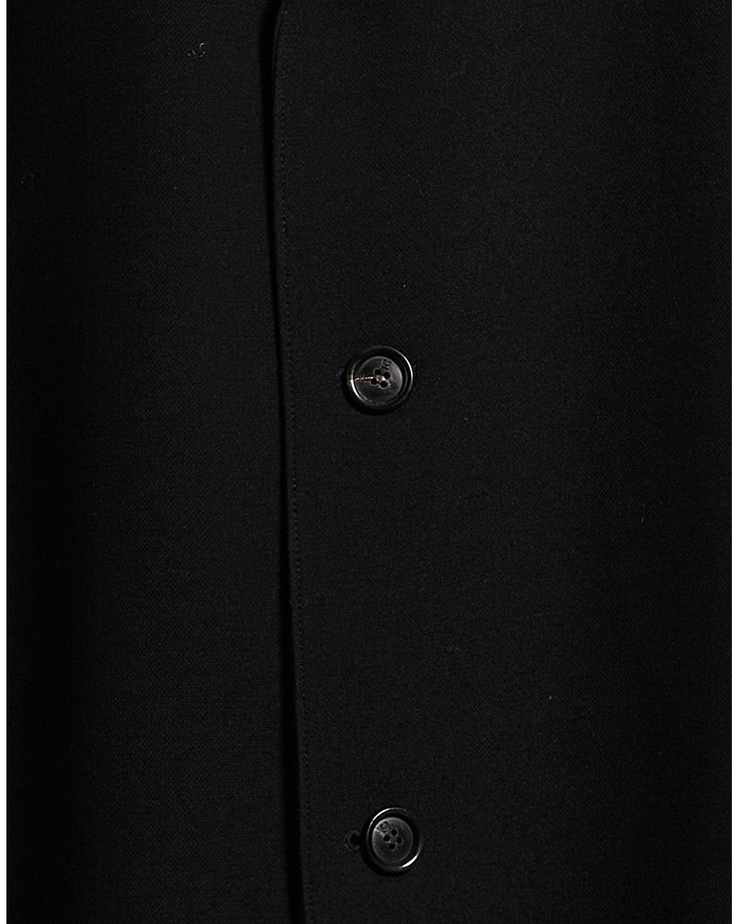 Low Classic Black Overcoats & Trench Coats