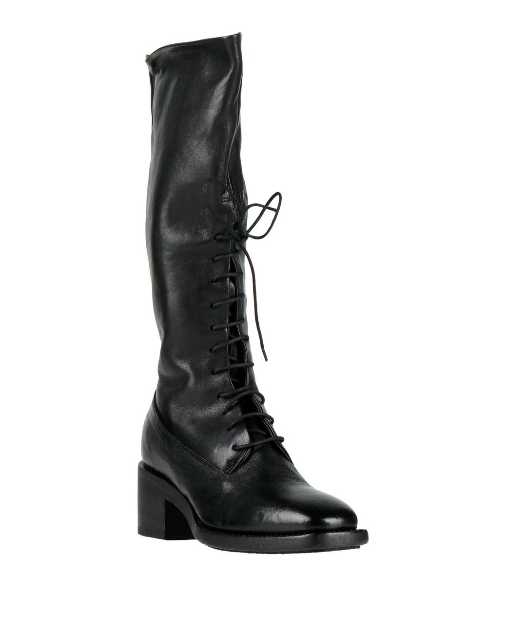 Pantanetti Black Boot Leather