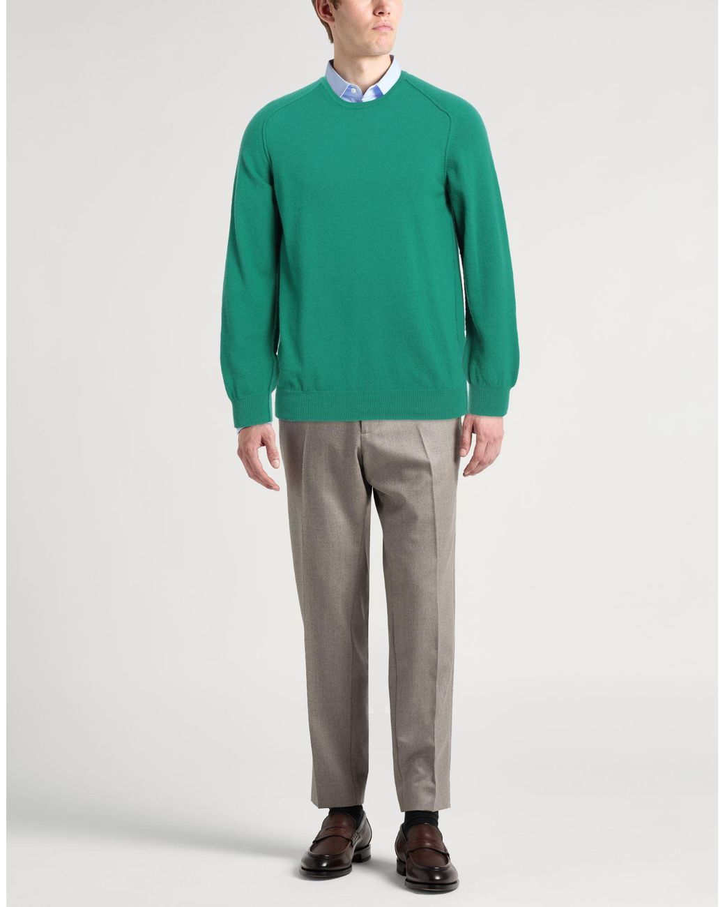 Roberto Collina Green Jumper for men