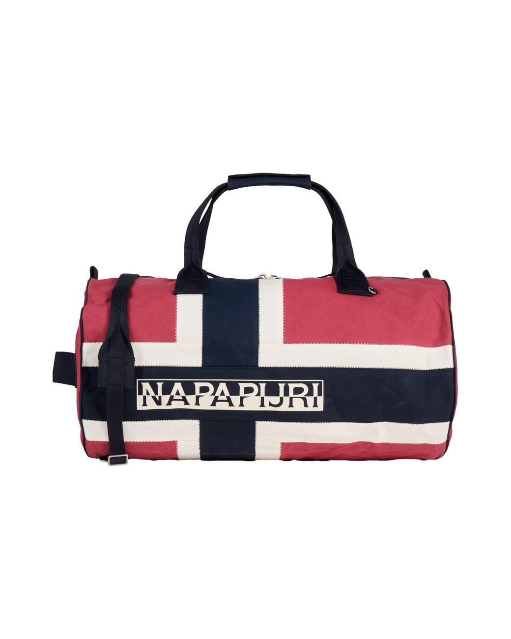Napapijri Blue H-Moore Duf -- Duffel Bags Cotton for men