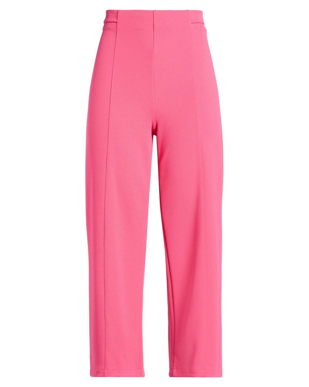 Rinascimento Pink Fuchsia Pants Polyester, Elastane