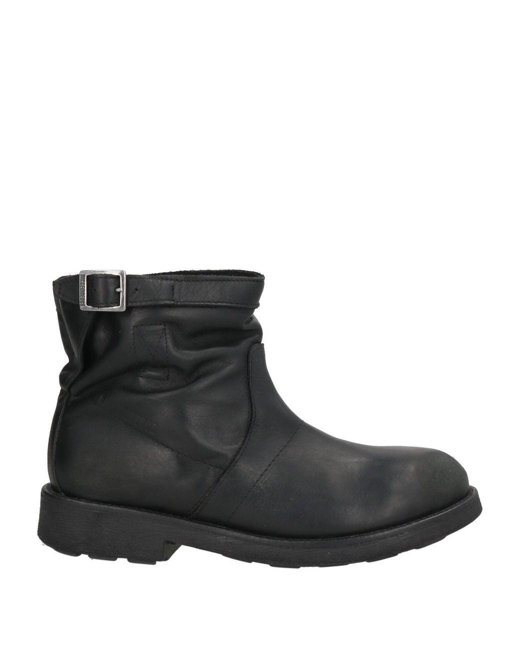 Bikkembergs Black Ankle Boots Leather