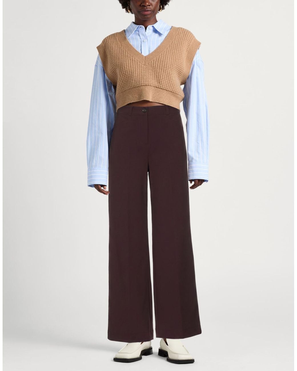 Rrd Purple Pants Polyamide, Elastane