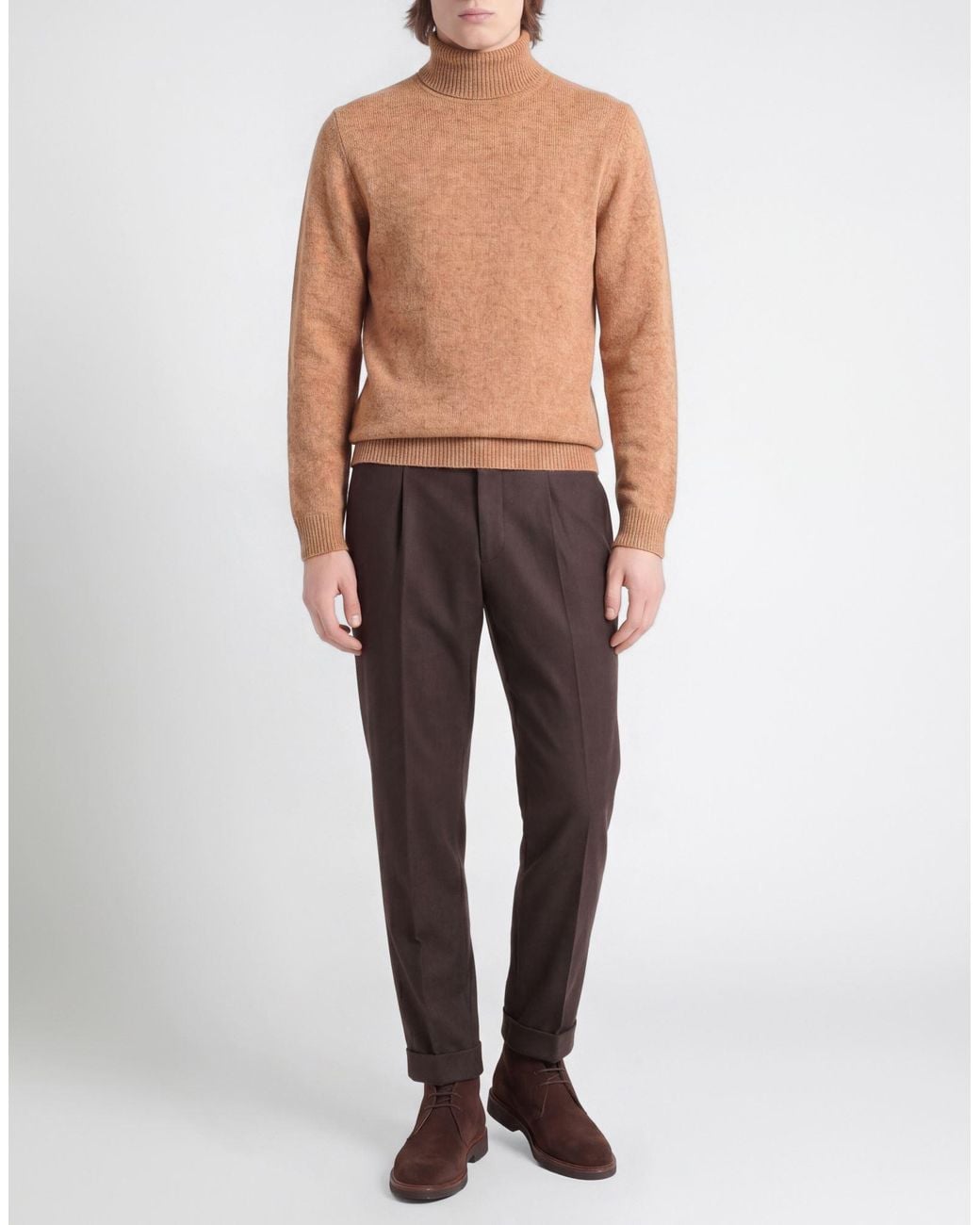 Roda Natural Turtlenecks for men