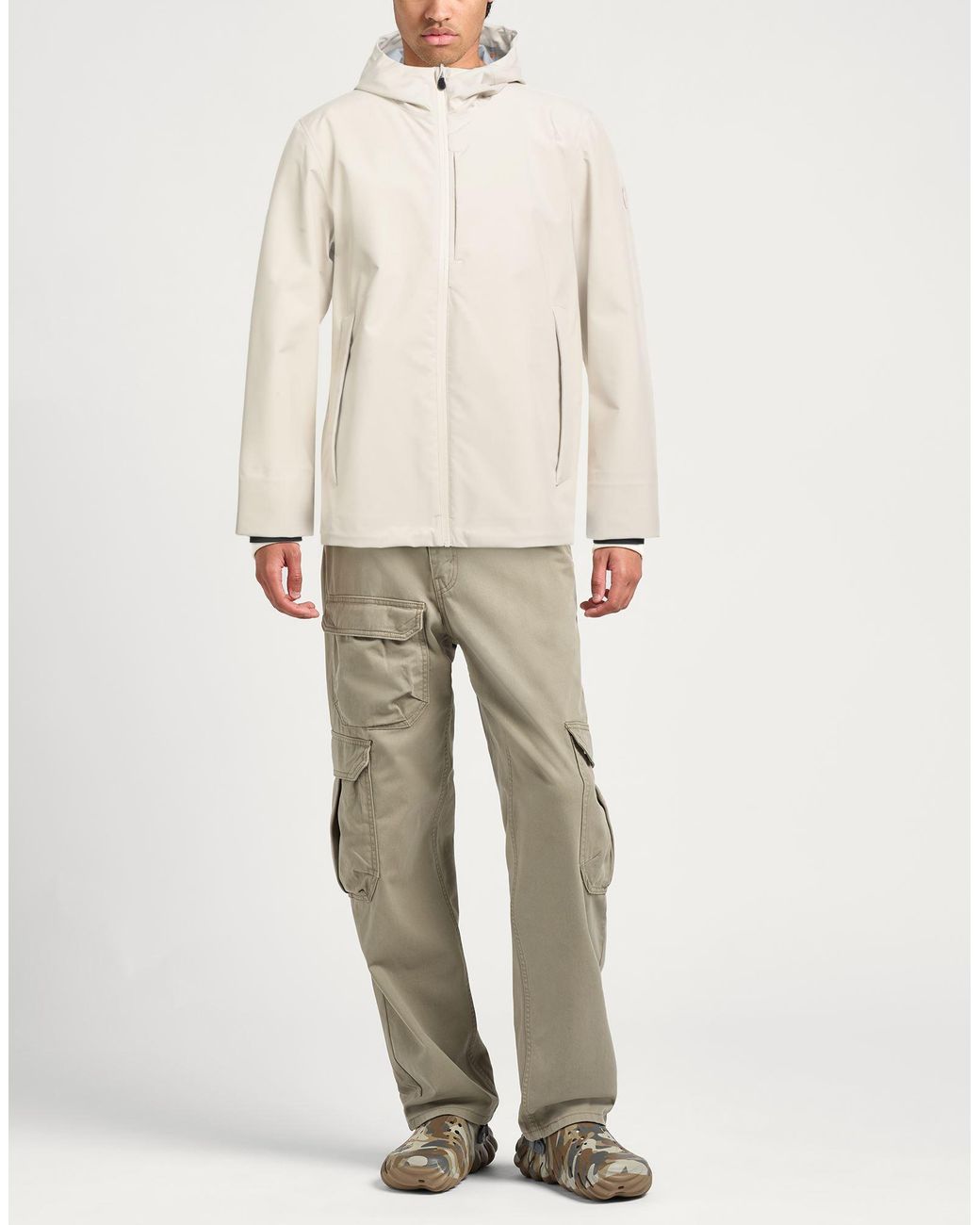 Save The Duck White Jacket for men