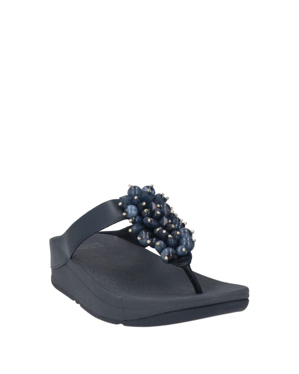 Fitflop Blue Thong Sandal Synthetic Material