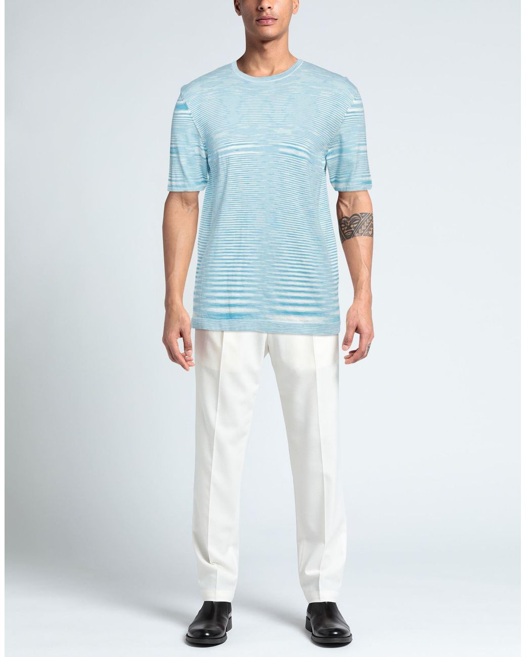 Missoni Blue Sweater for men