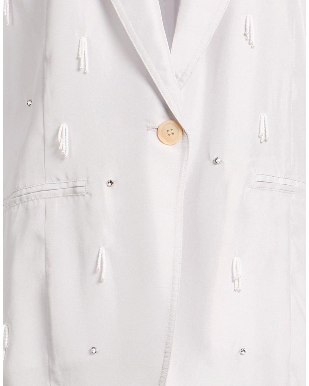 Forte_forte White Blazer