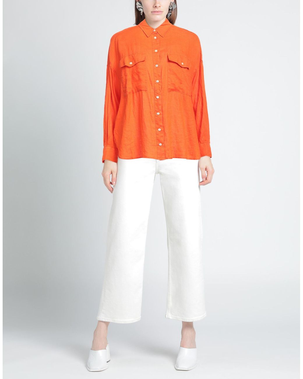 Replay Orange Shirt