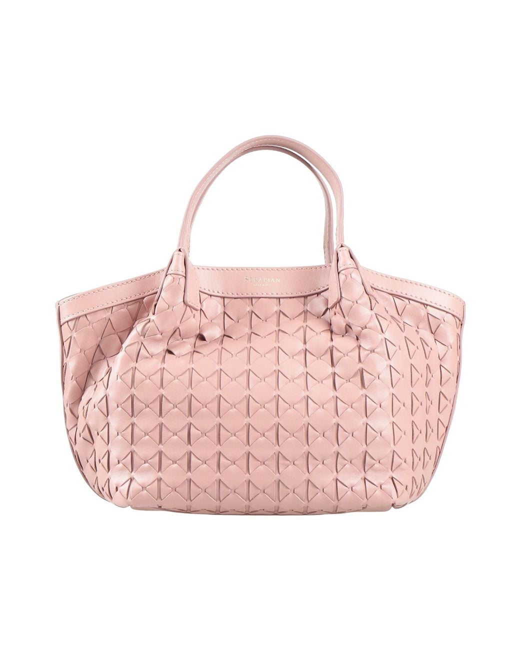 Borsa A Mano di Serapian in Pink