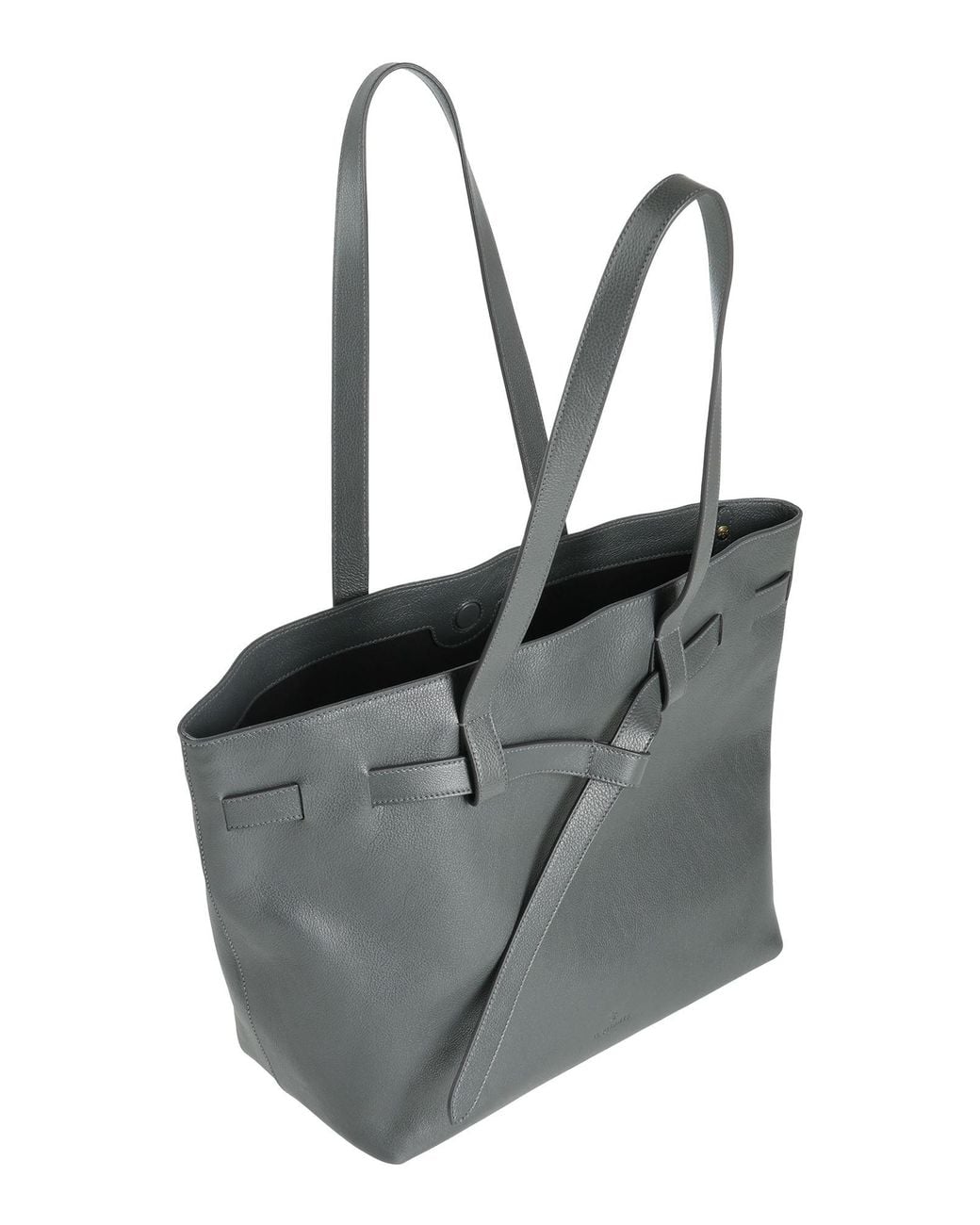 Il Bisonte Gray Shoulder Bag Leather