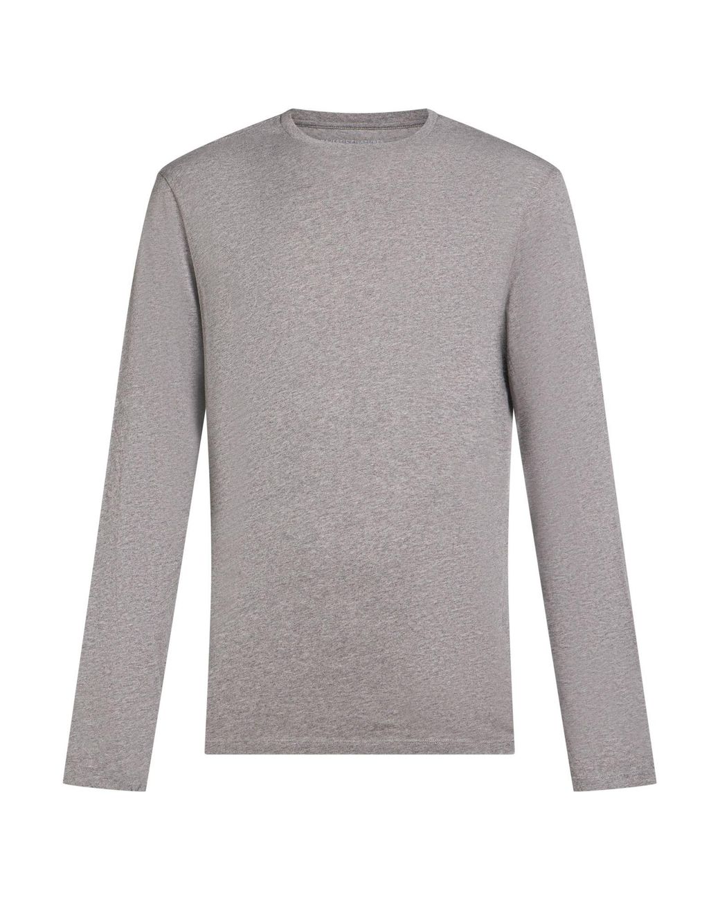 Majestic Filatures Gray T-Shirt Cotton for men