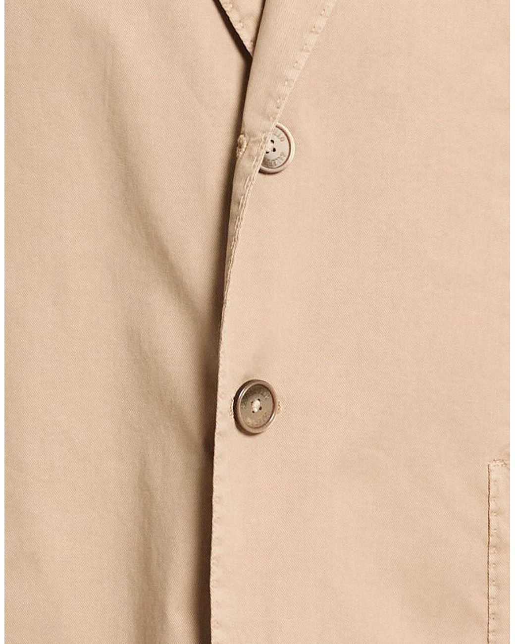 Santaniello Natural Light Blazer Cotton, Elastane for men