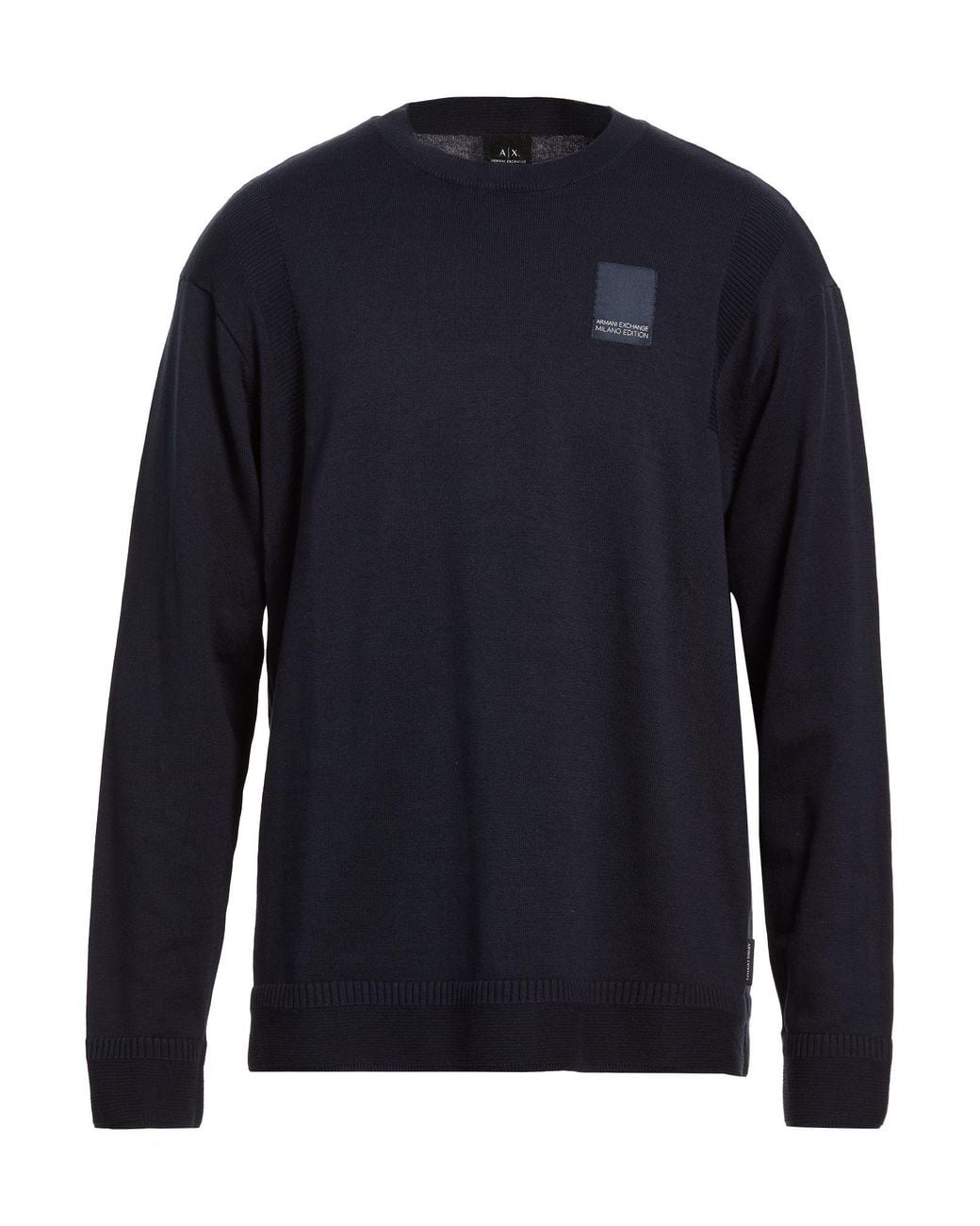 ARMANI EXCHANGE Blue Sweater Cotton for men