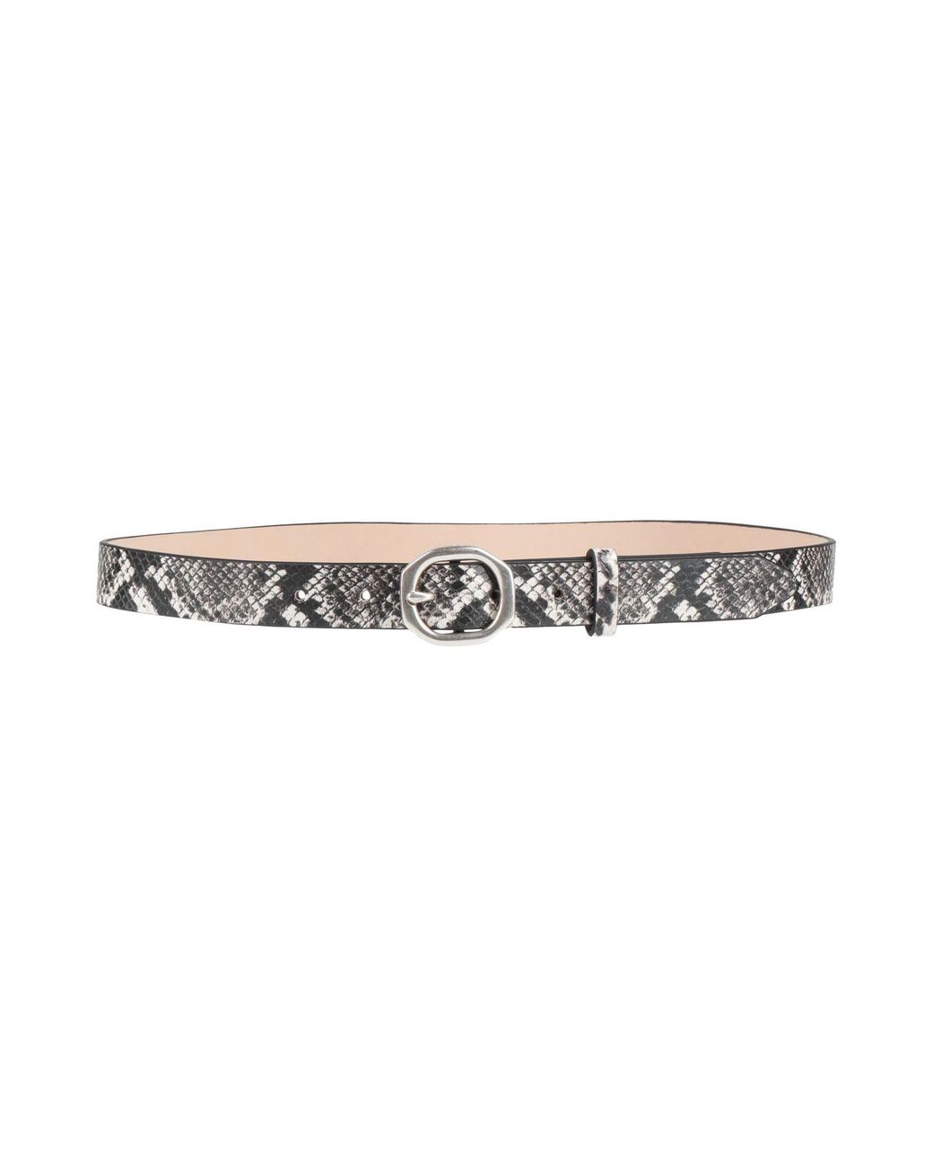Rag & Bone White Ivory Belt Leather