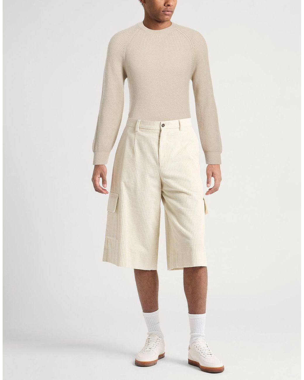 Eleventy Natural Sweater Cashmere for men