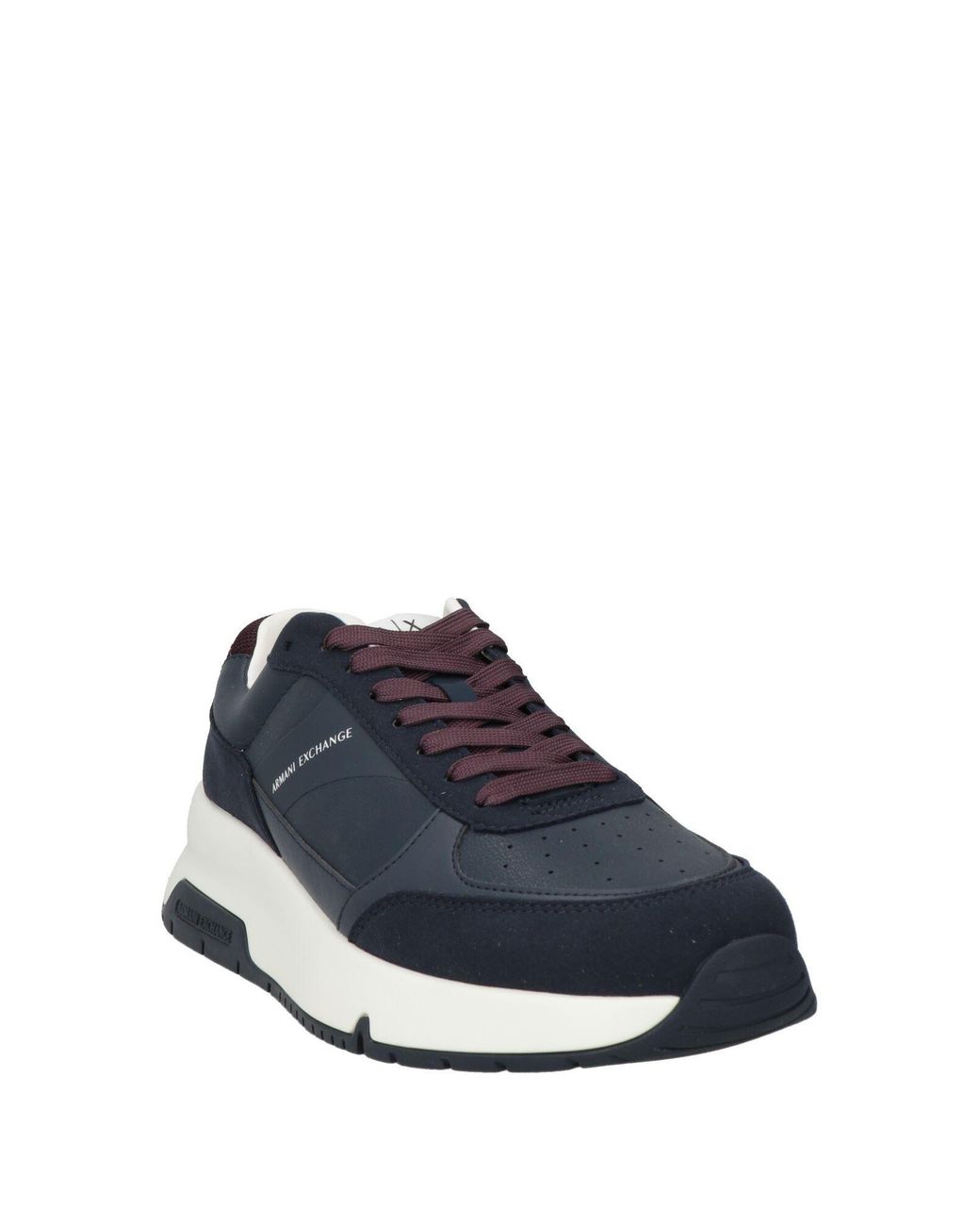 ARMANI EXCHANGE Blue Sneakers for men