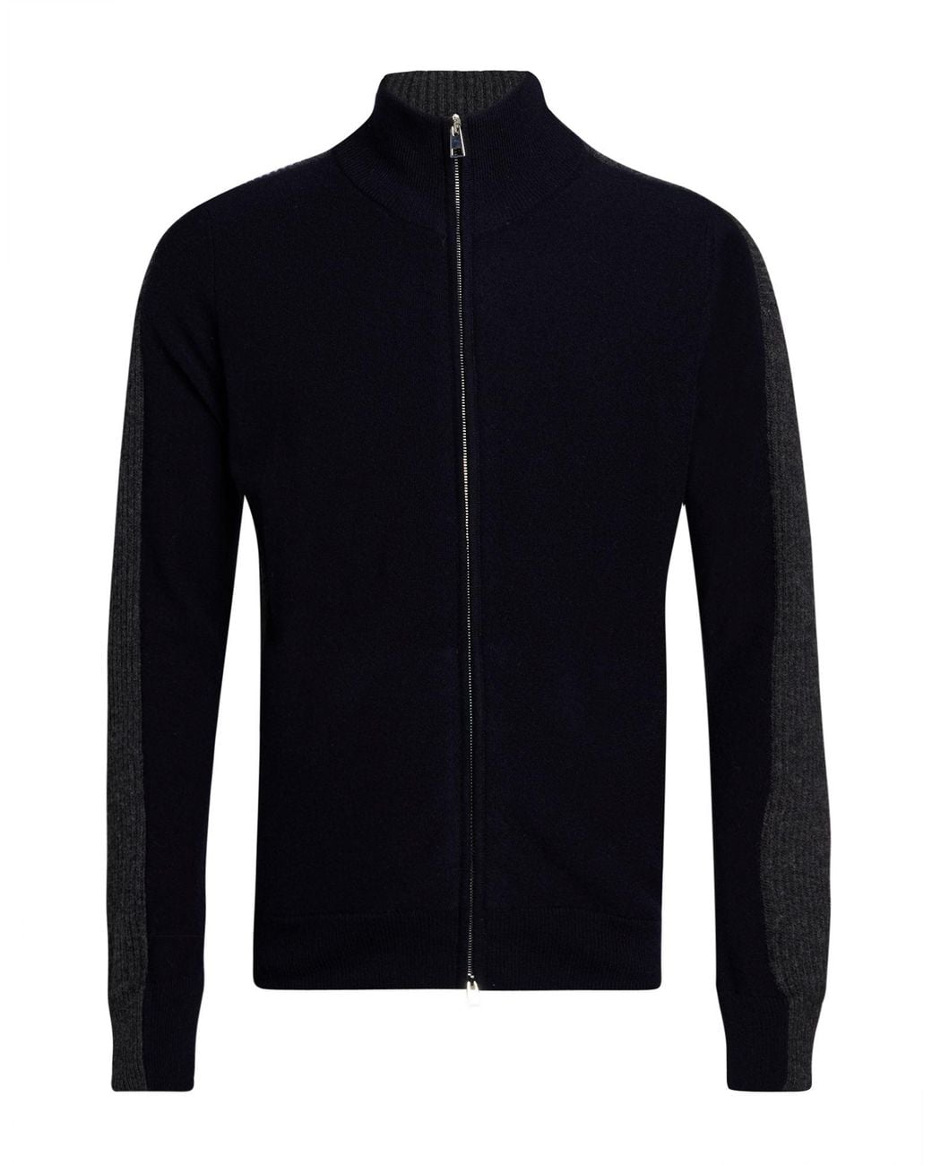 Roberto Collina Blue Midnight Cardigan Wool for men