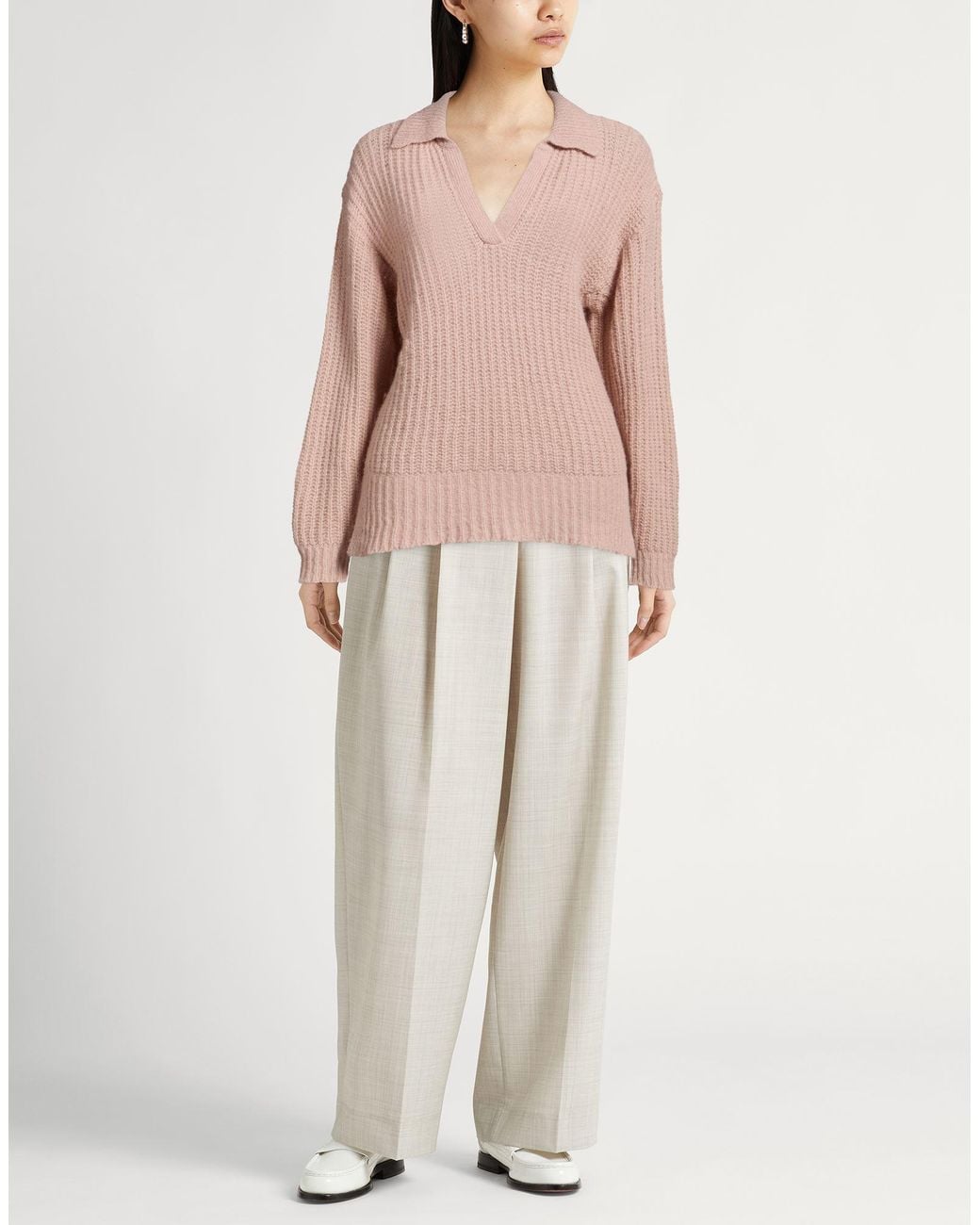 Pullover 120% Lino de color Pink
