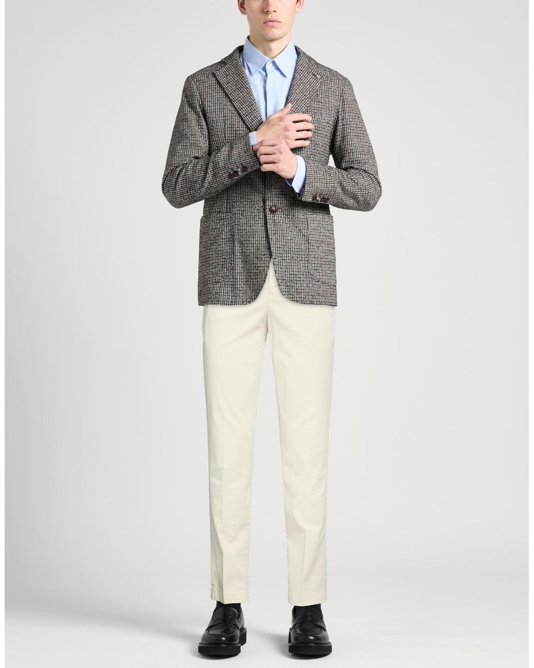PT Torino Natural Pants Cotton, Elastane for men