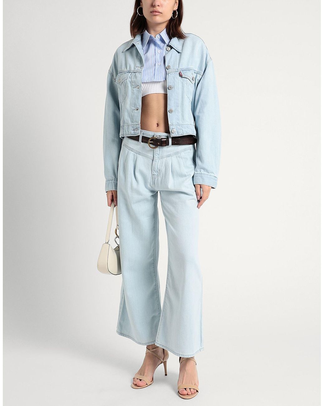 Levi's Blue Denim Outerwear