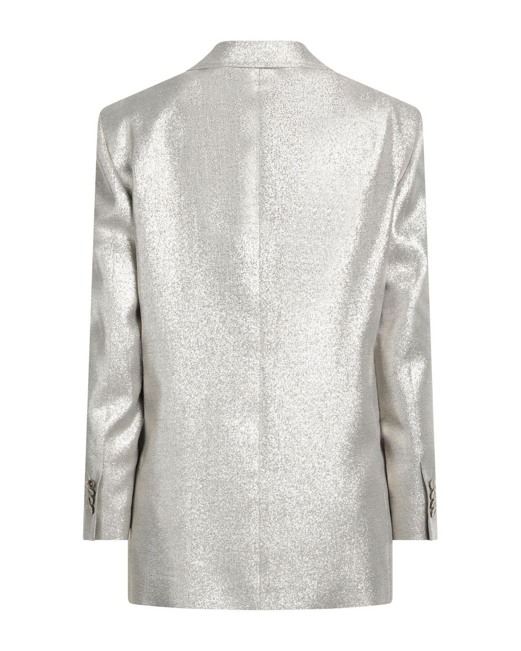 Lardini Gray Blazer Polyester, Viscose, Polyamide