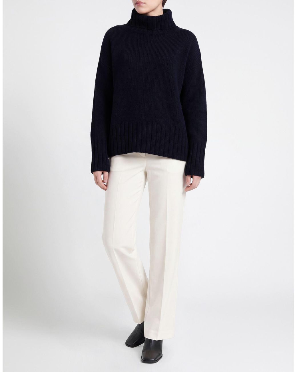 Aragona Blue Turtleneck
