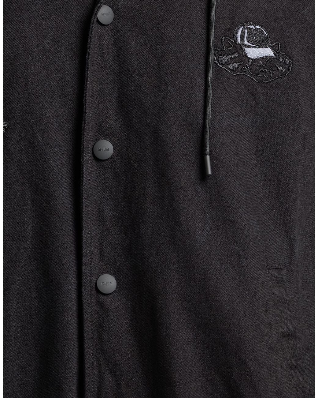 MSGM Black Jackets for men