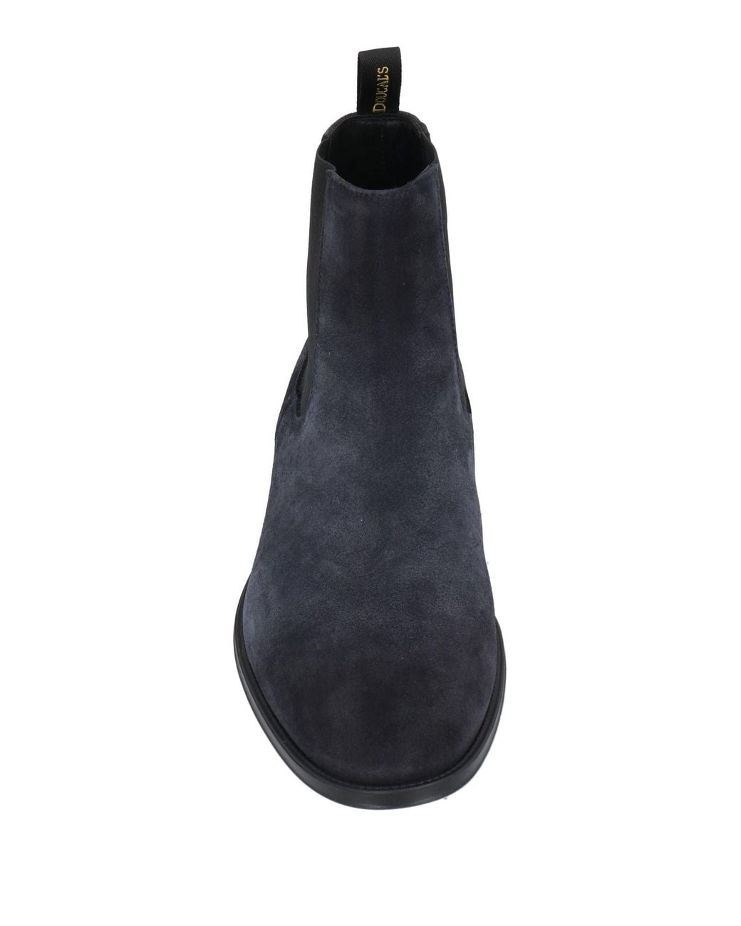 Doucal's Blue Ankle Boots Leather for men