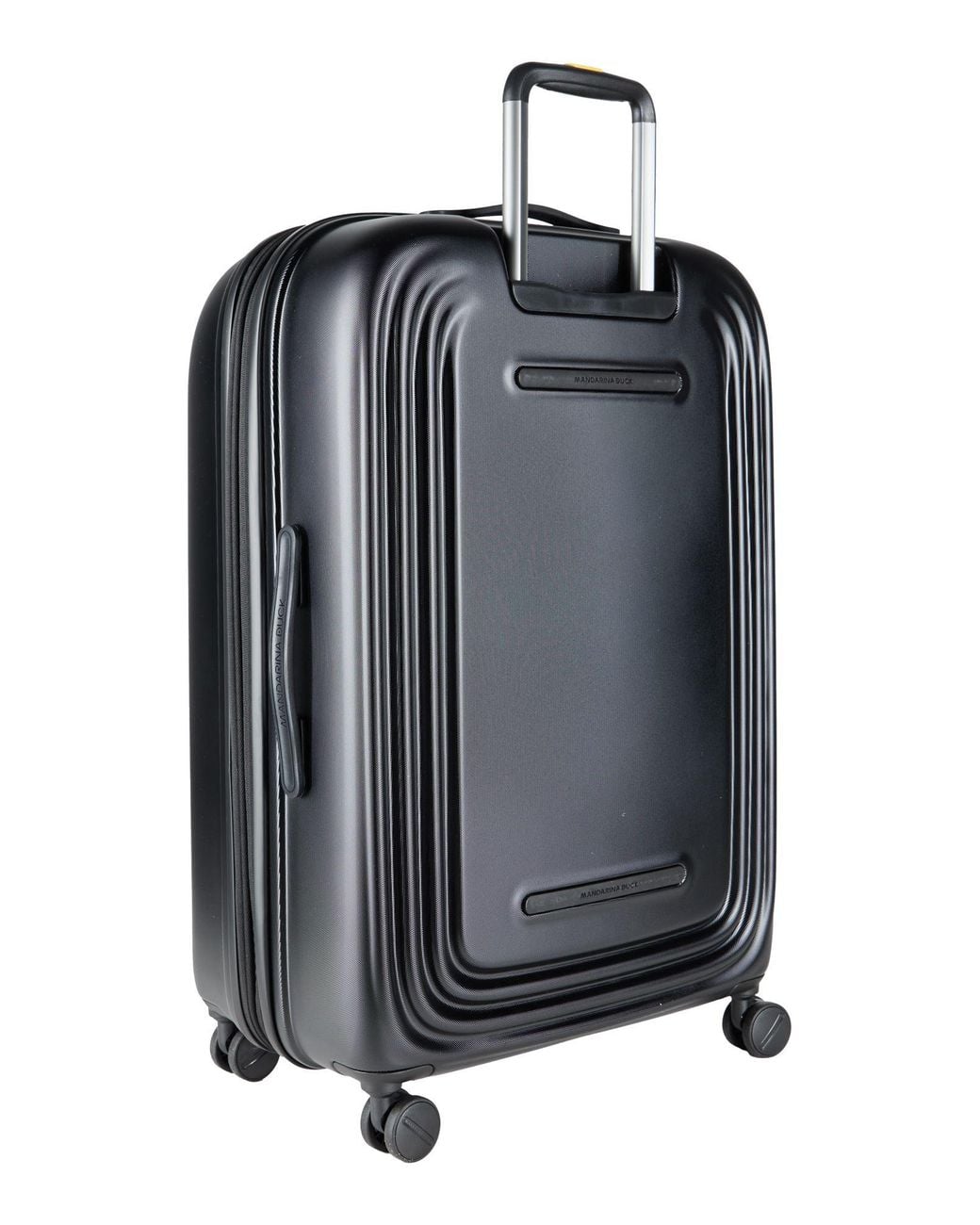 Mandarina Duck Black Wheeled Luggage for men
