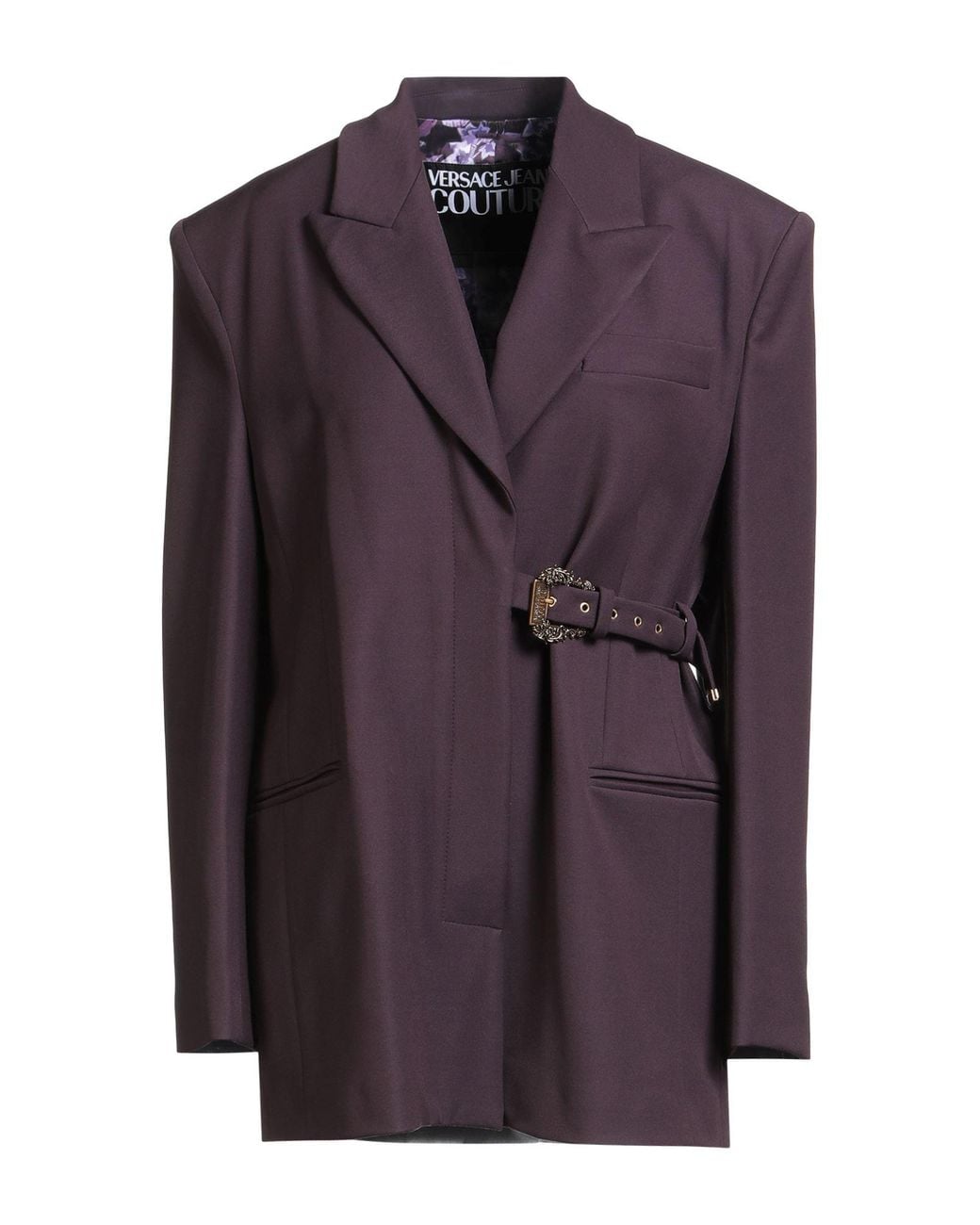 Versace Jeans Couture Purple Blazers