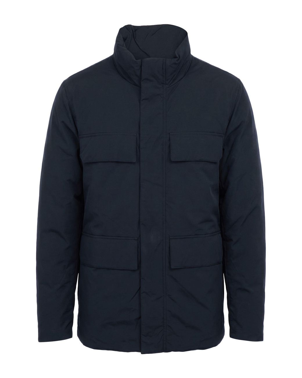 ADHOCONCEPT Blue Jacket for men