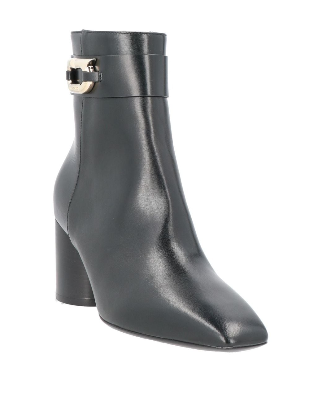 Ferragamo Gray Ankle Boots