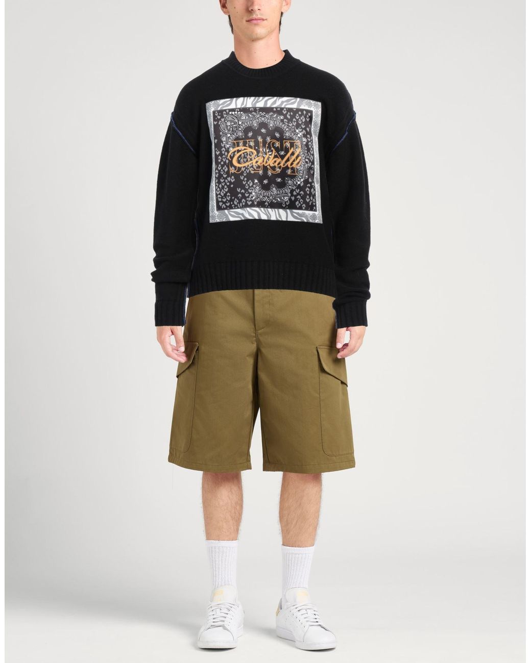 Pullover di Just Cavalli in Black da Uomo
