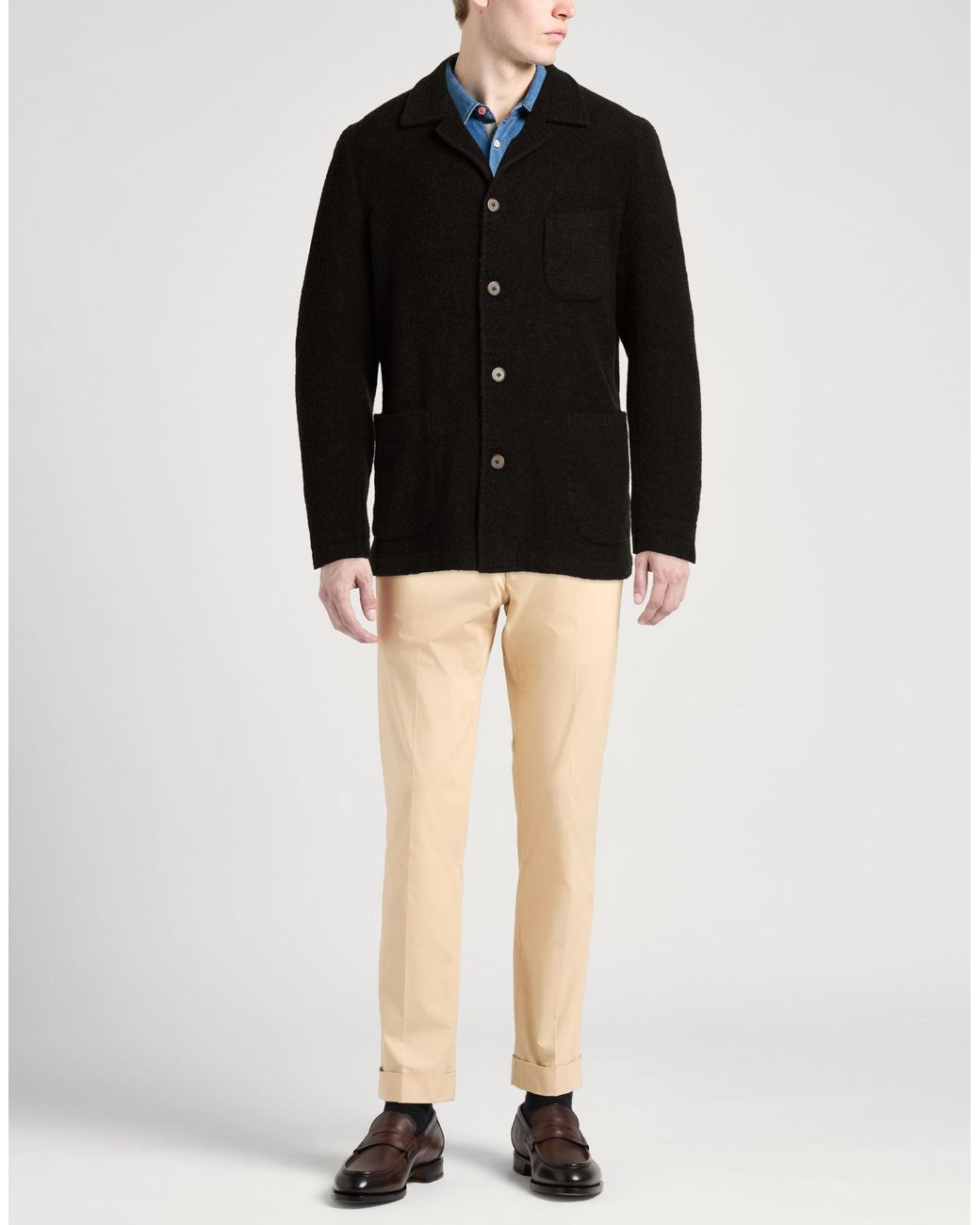 Santaniello Black Jacket for men